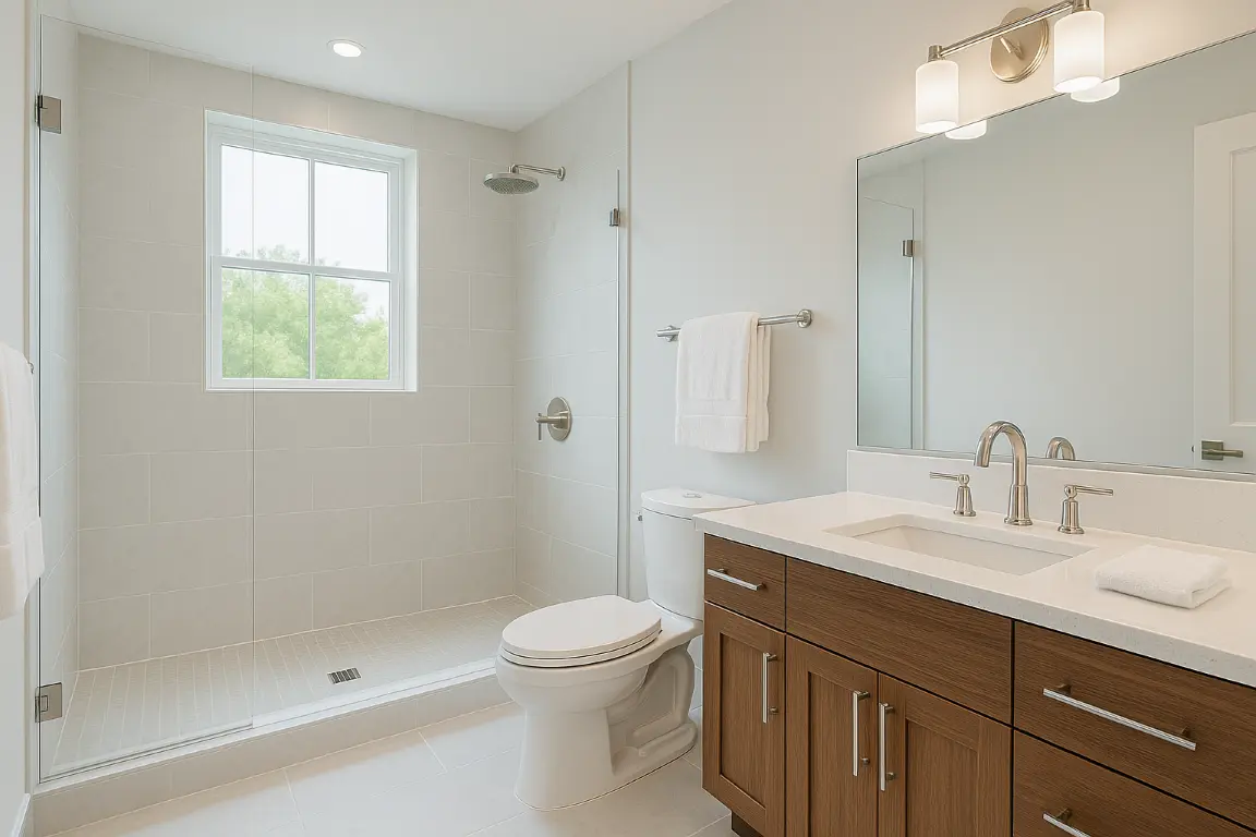 Bathroom photography example