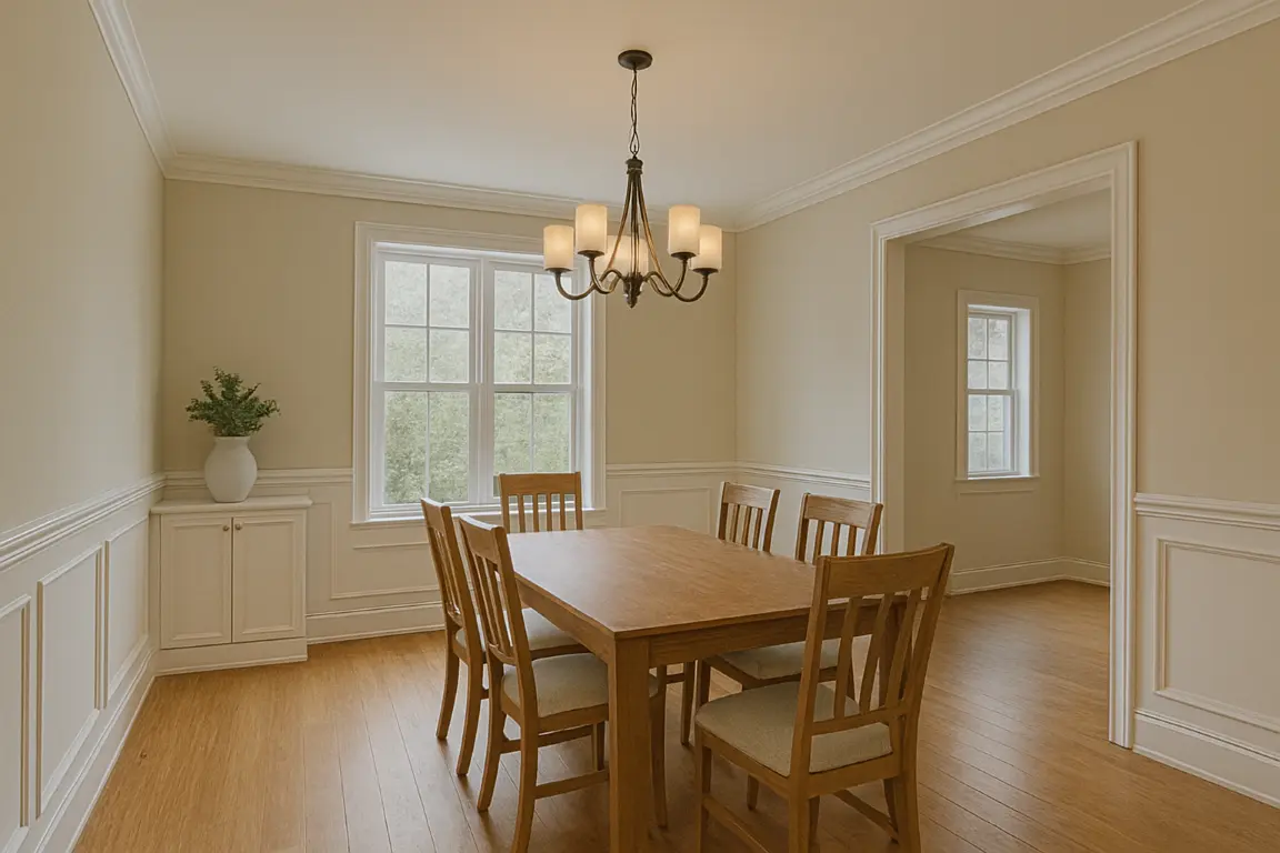 Well-composed property photograph